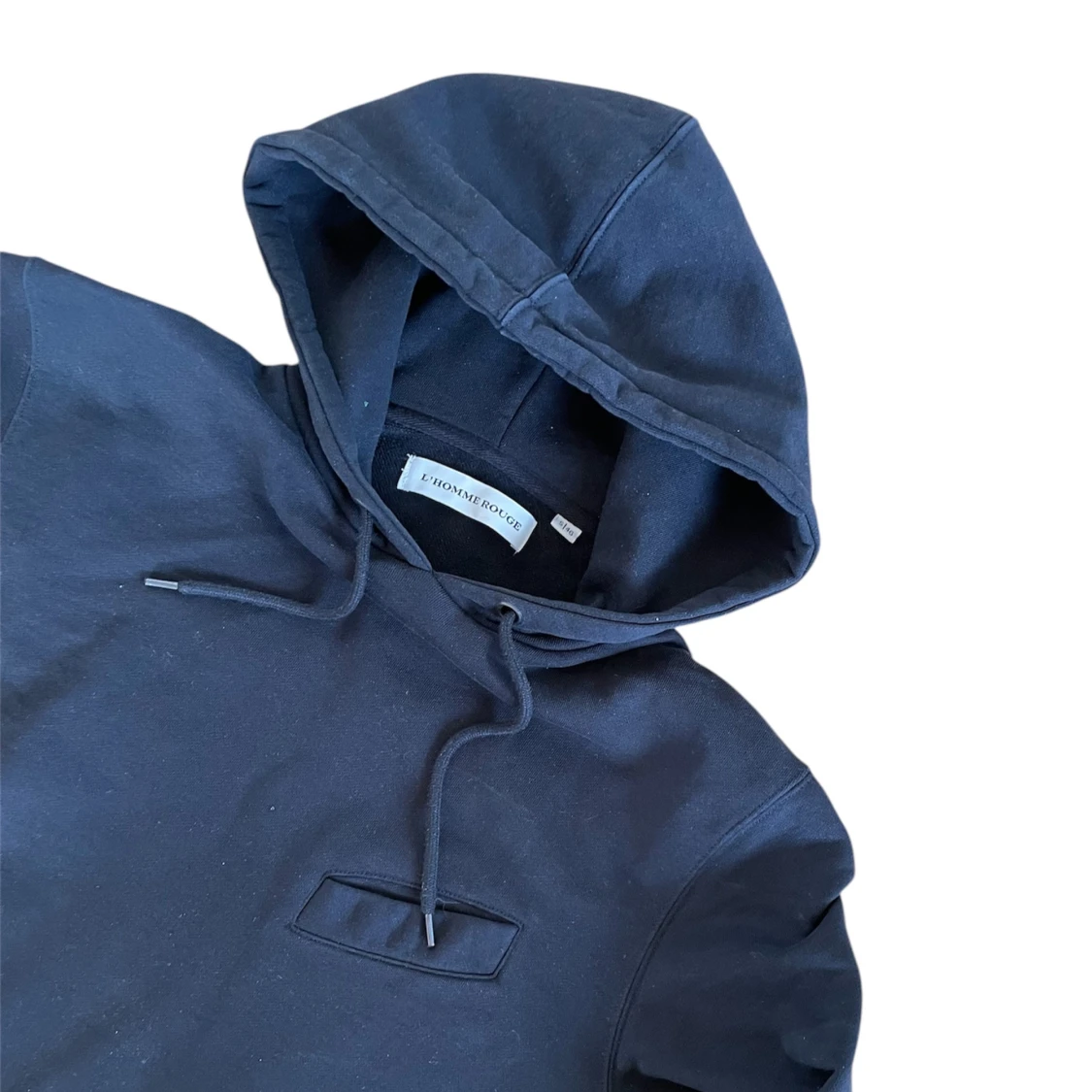 Svart hoodie från l’homme rouge - 1