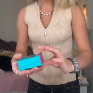 Beige topp väst - Jättesnygg topp🩷strl S