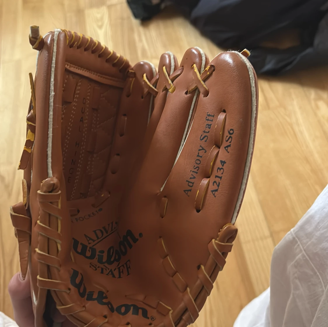 Wilson brun basebollhandske i skinn - 1