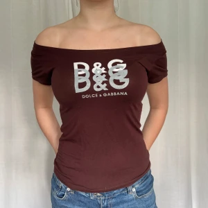 Dolce & Gabbana topp - Brun Dolce & Gabbana topp, förmodligen inte äkta