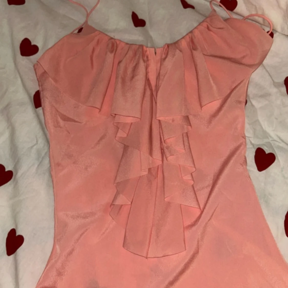 Rosa volangtop från H&M - 1