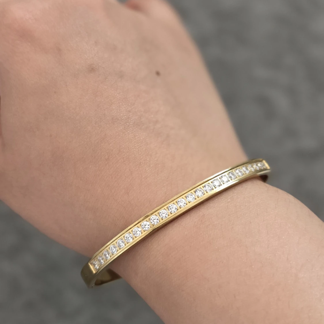 Guldigt armband Astrid & Agnes - 1