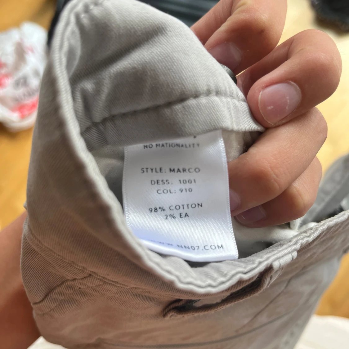 Beige chinos från NN07 Marco - 3