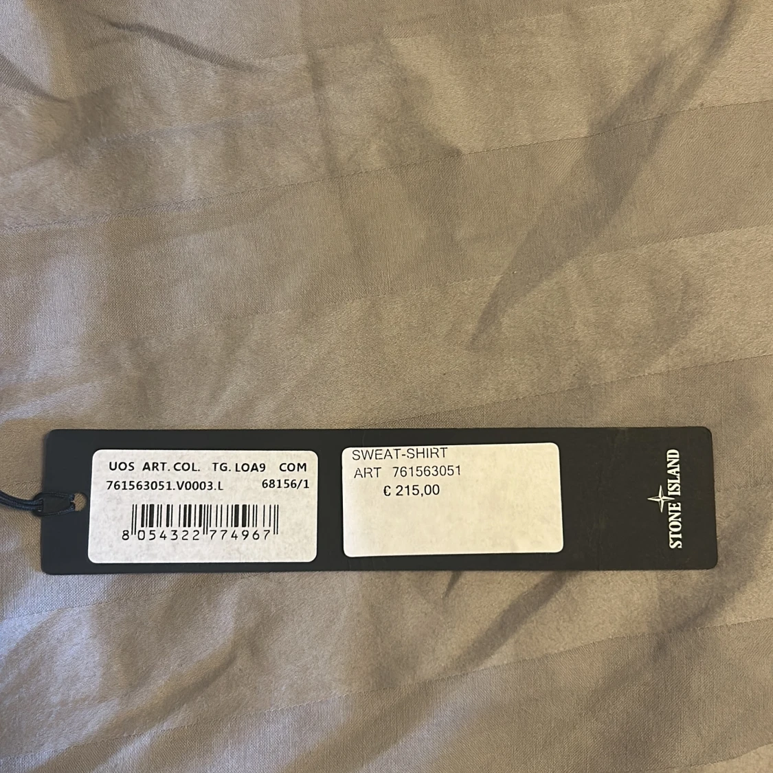Vit sweatshirt från Stone Island - 4