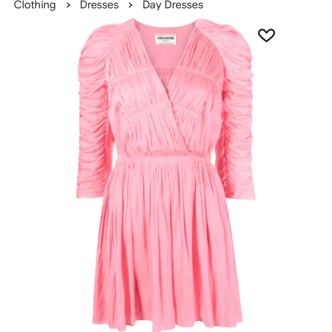 Rosa Zadig & Voltaire klänning