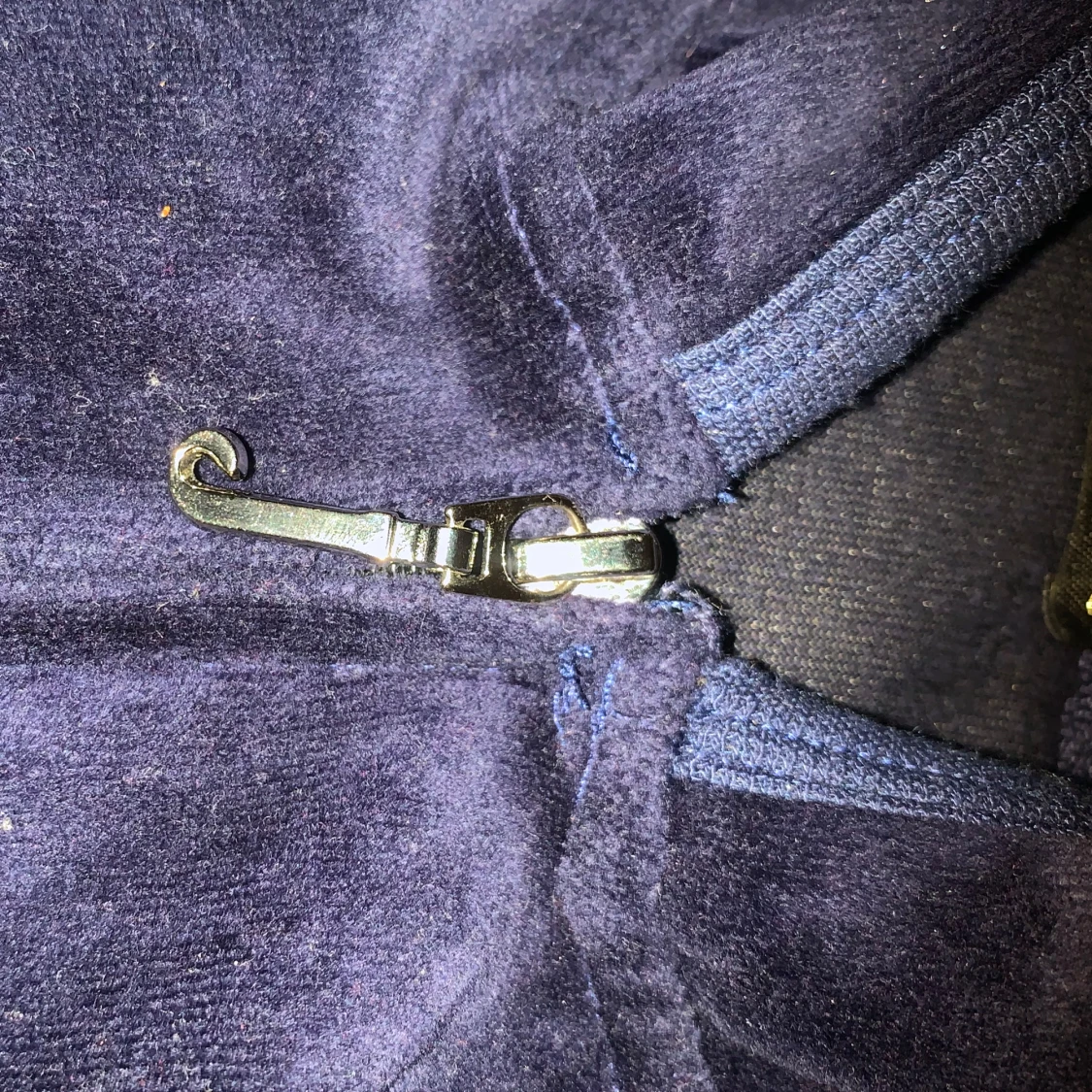 Mörkblå velourjacka Juicy Couture - 2