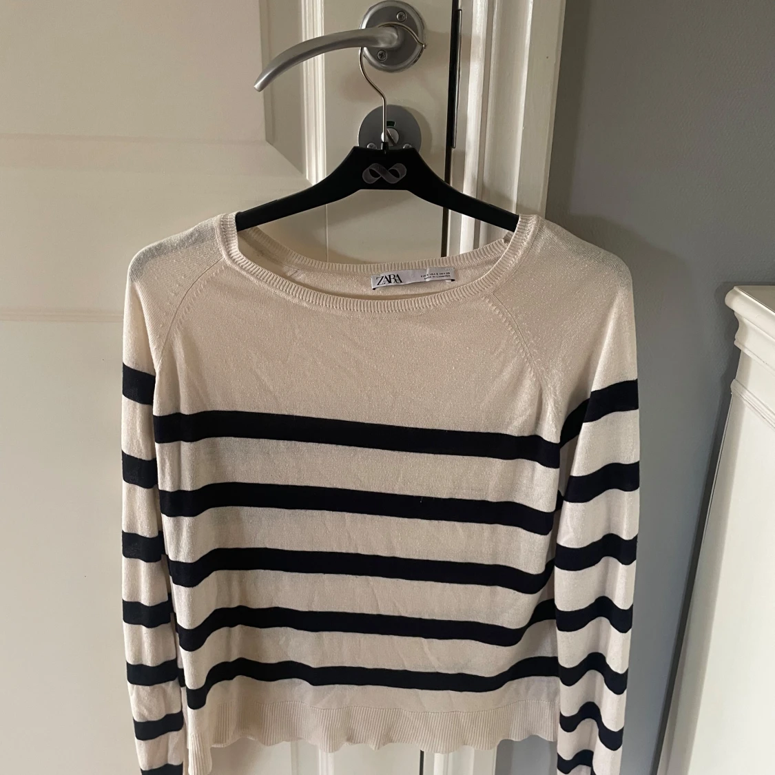 Randig långärmad tröja från Zara