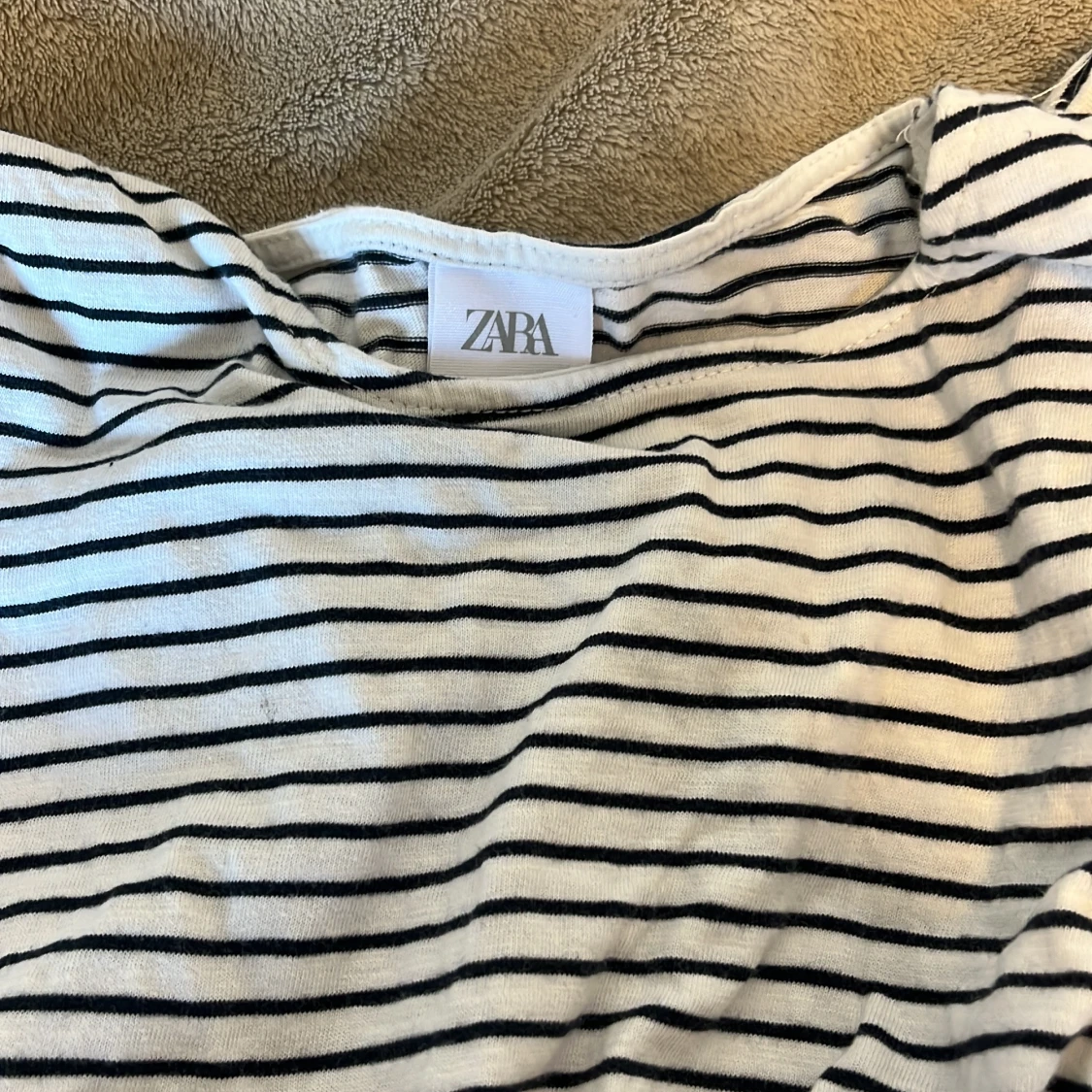 Randig kortklänning från Zara - 1