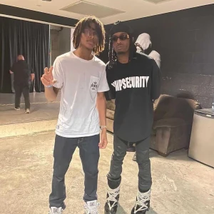 Playboi Carti Vampsecurity T-shirt  - Säljer min vampsecurity tröja från 2021 King vamp merch i storlek Large!✌️✨🧛🏿 