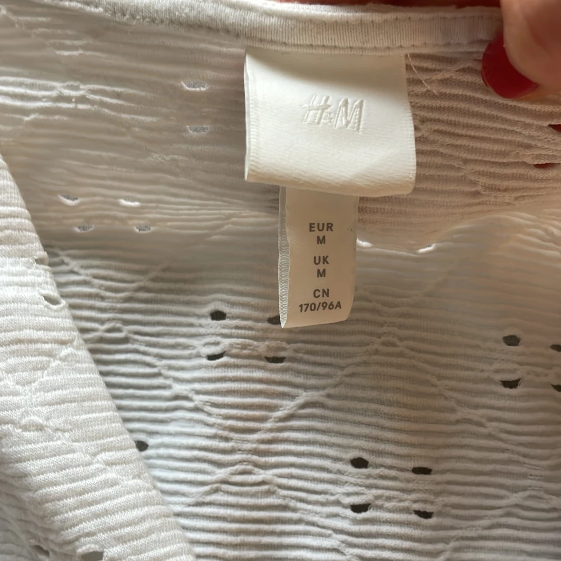 Vit blus från H&M - 1