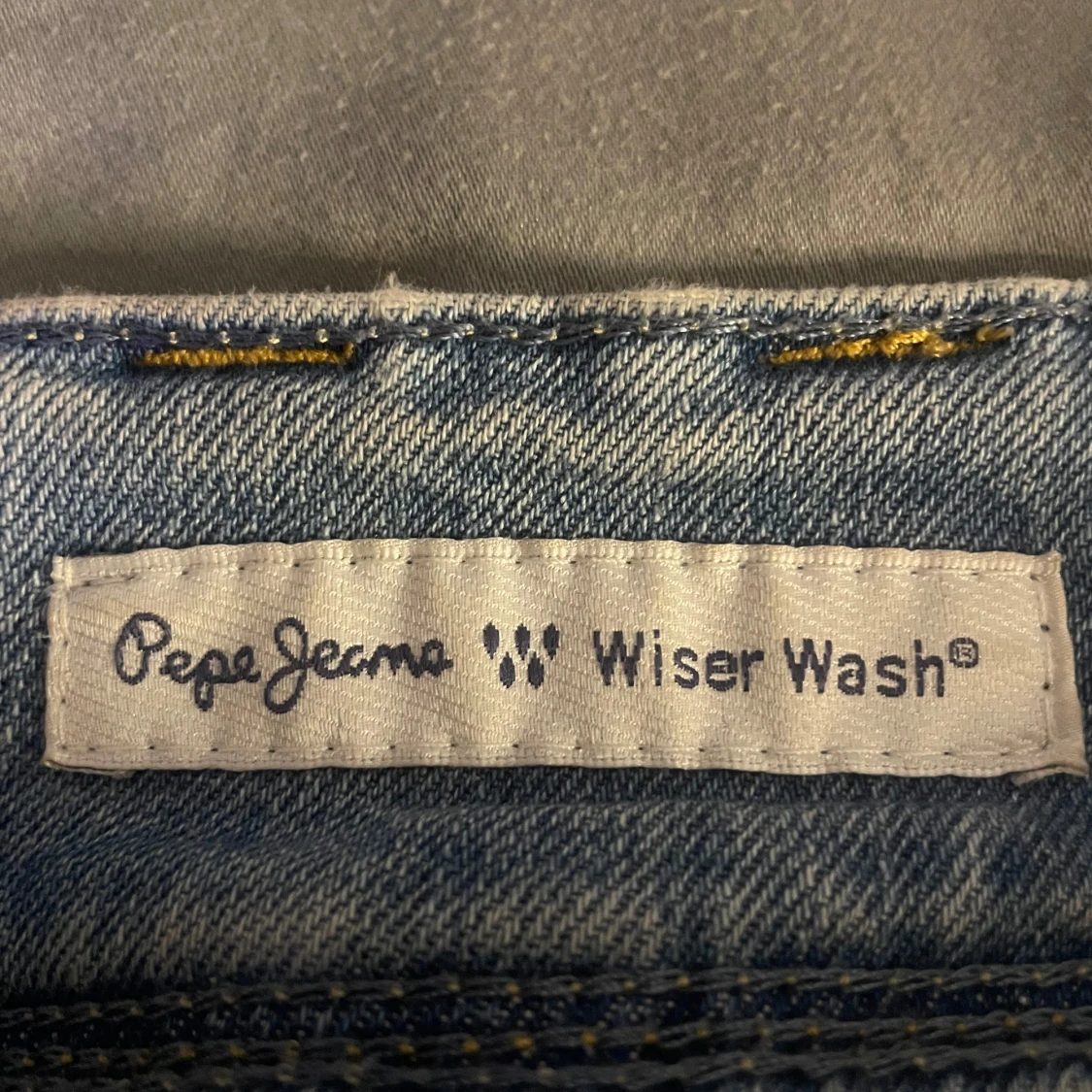 Ljusblå jeans med låg midja - 4