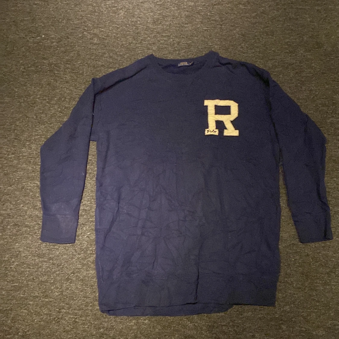 Mörkblå långärmad tröja från Polo Ralph Lauren