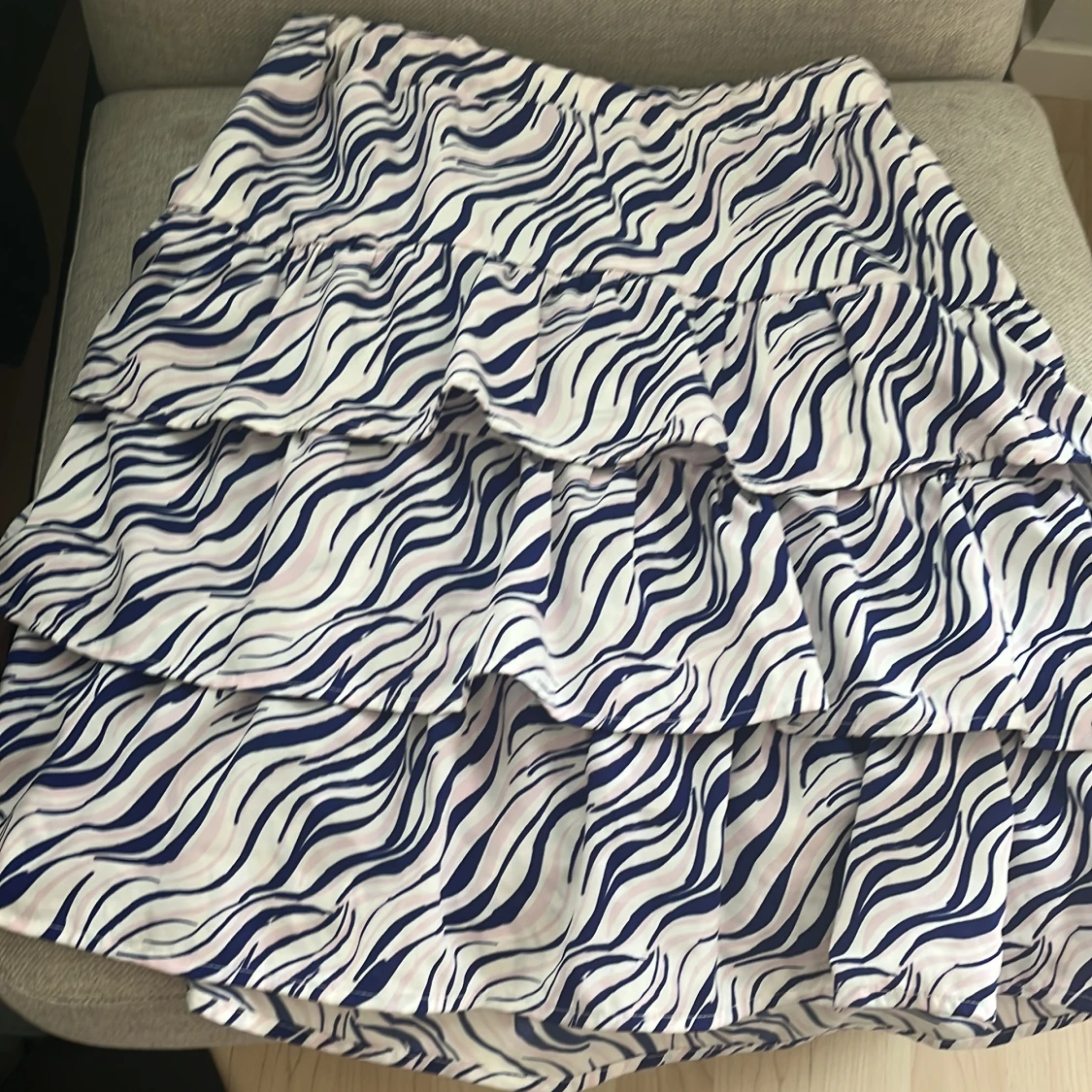 Zebramönstrad volangkjol från Name It - 1