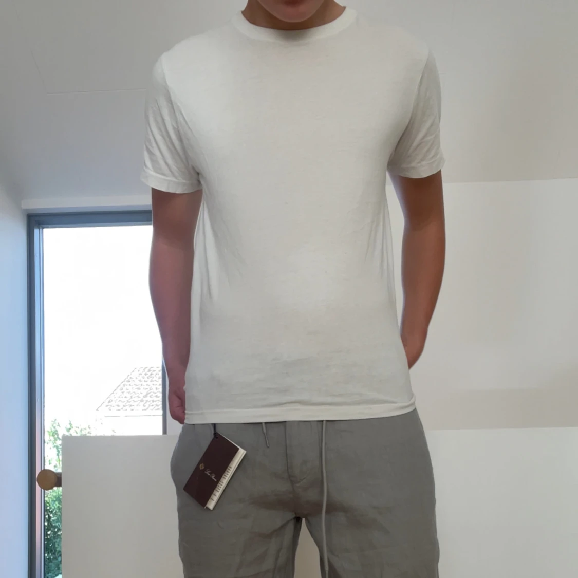 Helt nya Loro Piana Linneshorts 