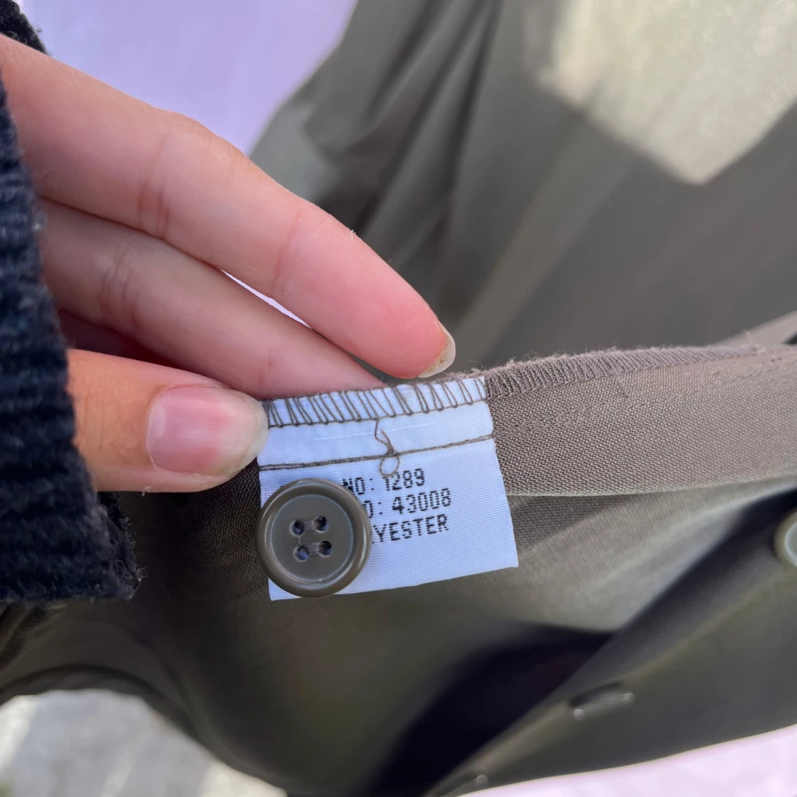 Mörkgrå skjort från Friendtex - 3