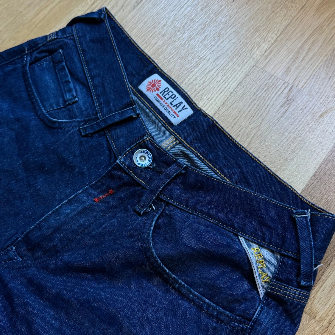 Replay MV 941A,034 Mörkblå Jeans - 3
