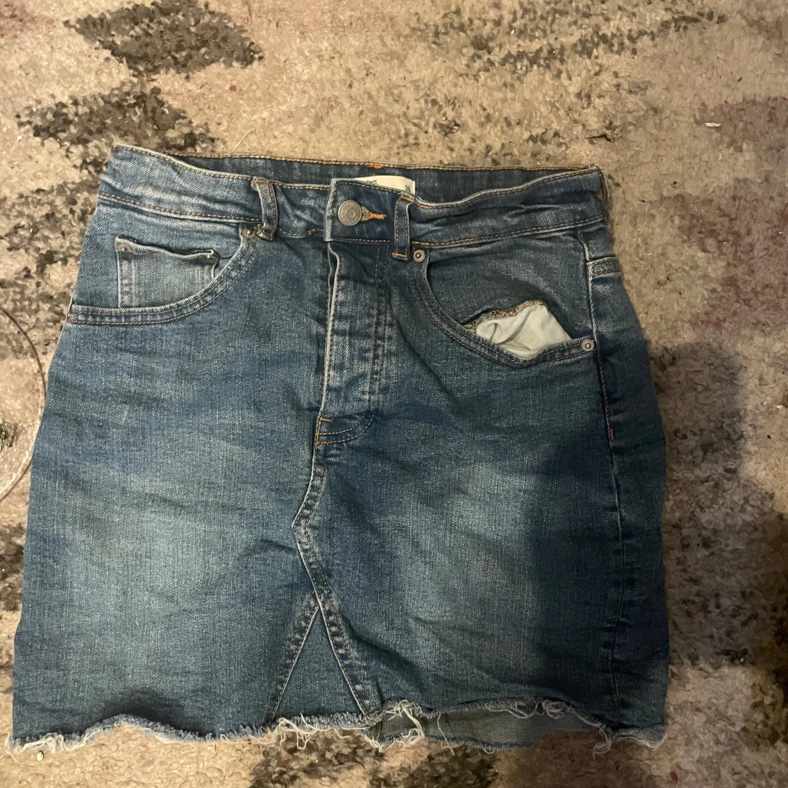 Blå jeanskjol från Perfect Jeans - 1