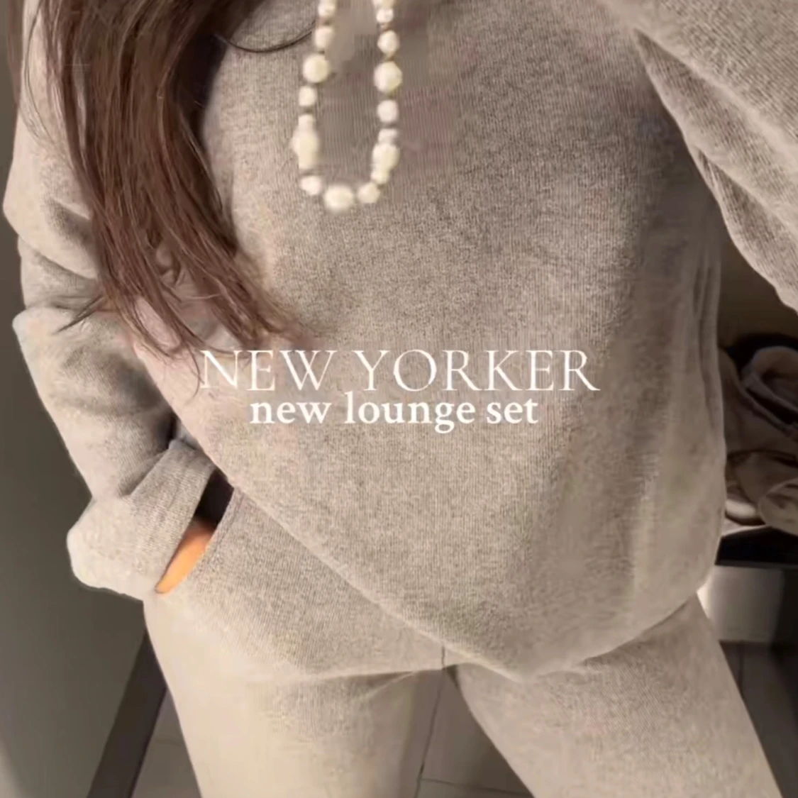 Grå lounge set från New Yorker - 2