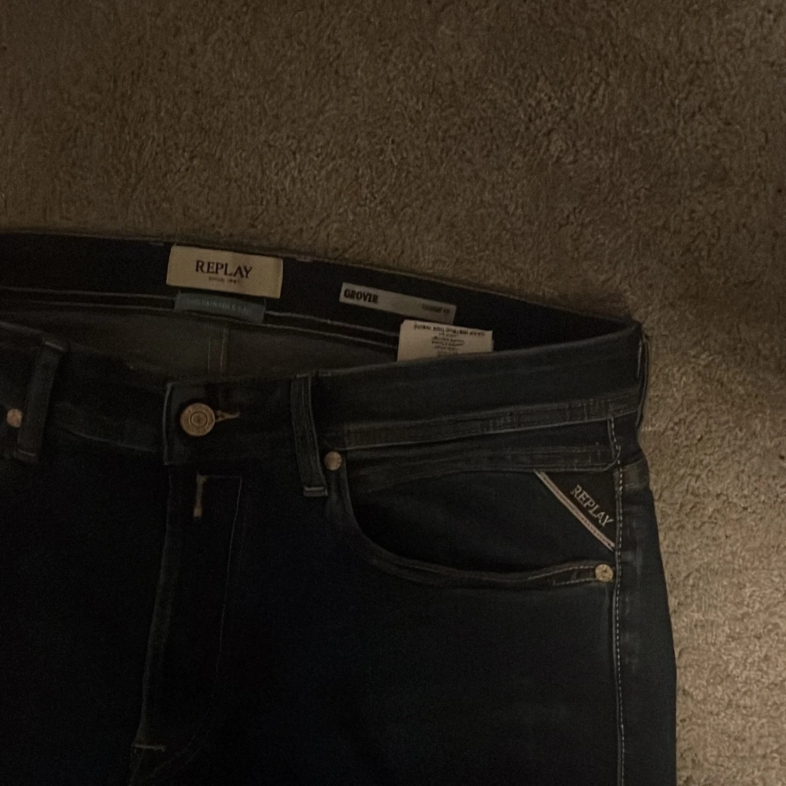 Mörkblå jeans från Replay helt nya använda 1 gång - 1