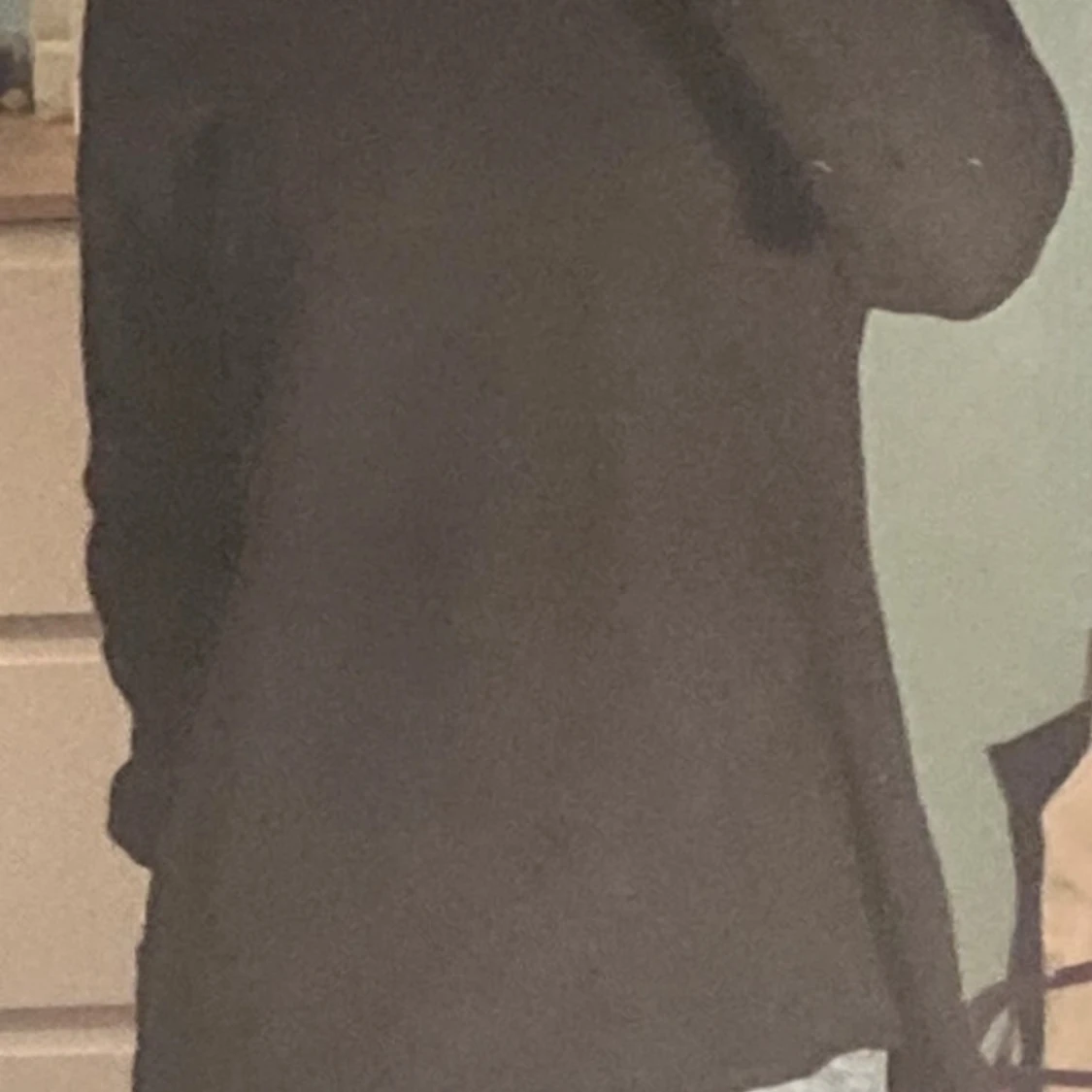 Svart off-shoulder topp