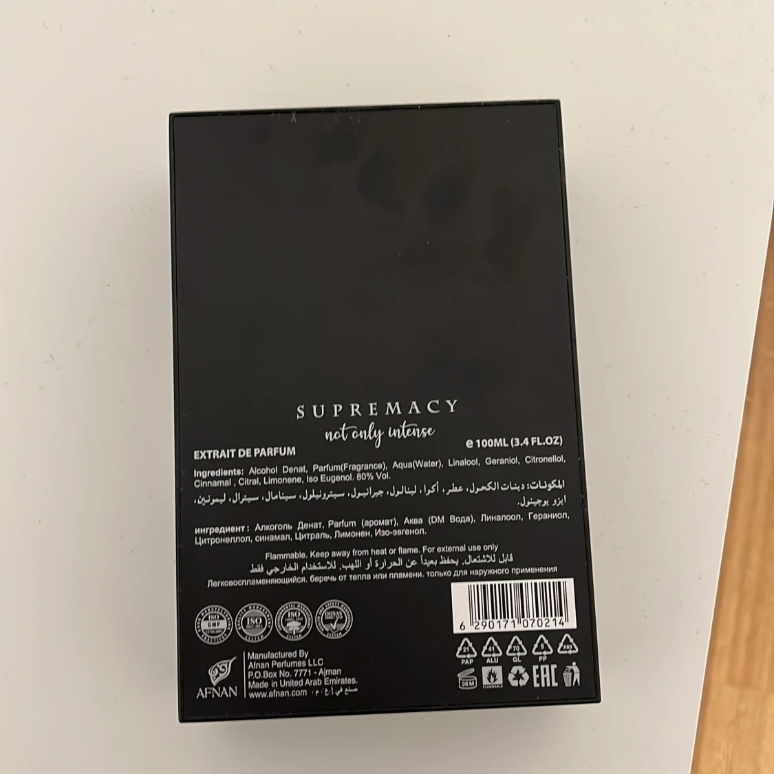 Supremacy Not Only Intense Parfym från Afnan - 2