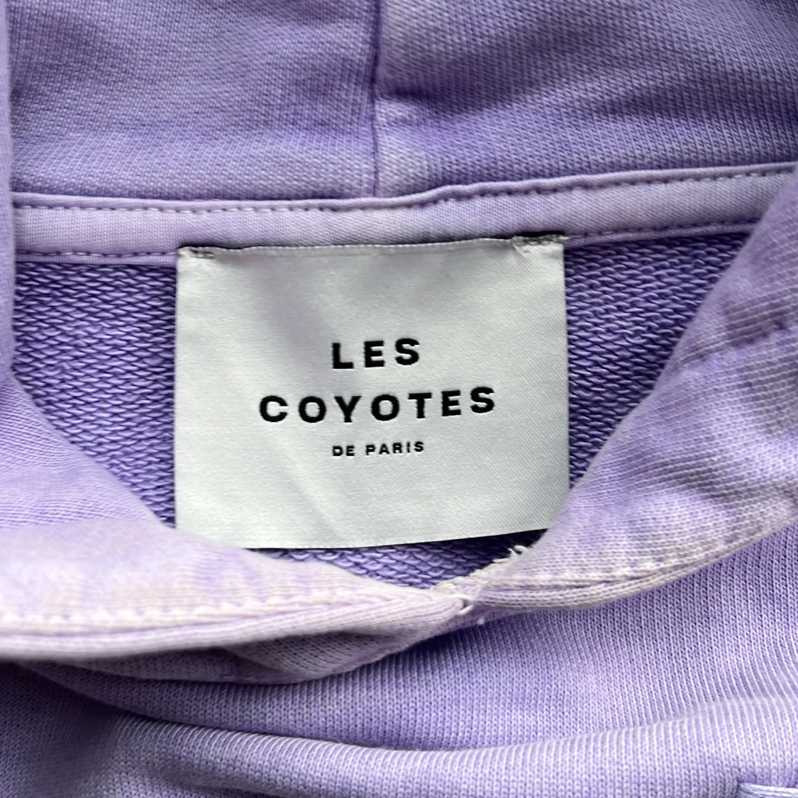 Lila hoodie från Les Coyotes de Paris - 2