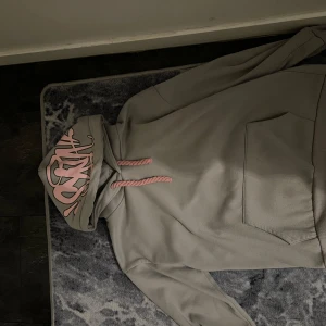 Grå hoodie och byxor med rosa detaljer - Säljer nu mitt syna world sett/traicksuit då den bara kommit till användning fåtal gånger. Den är i nyskick. Pris kan diskuteras vid snabb affär!