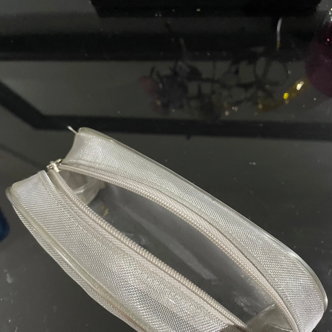 Transparent necessär med dragkedja - 2