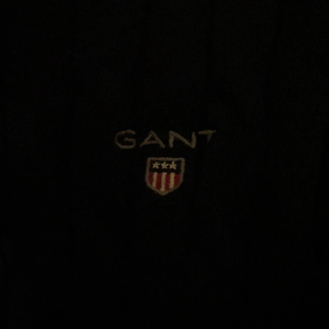 Svart kabelstickad kofta från Gant XS - 3