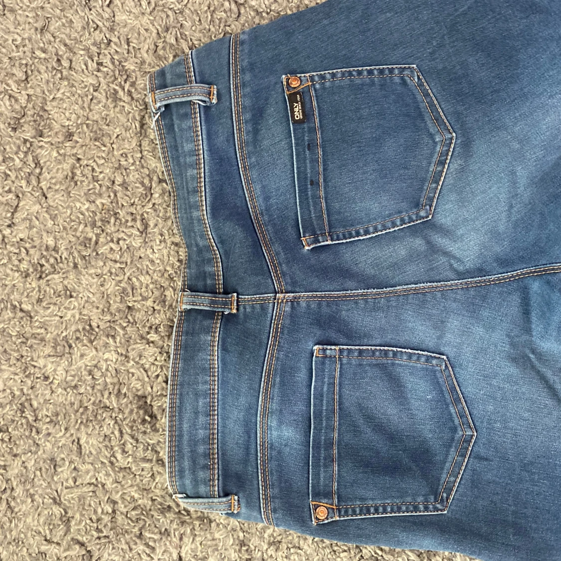 Blå skinny jeans från ONLY - 3