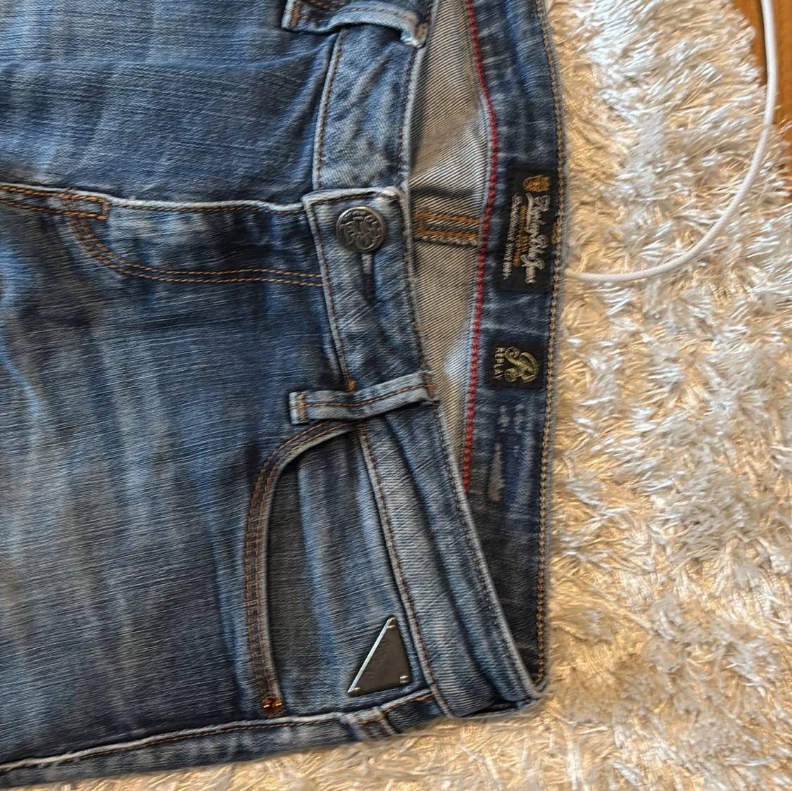 Replay R81 blå jeans slim fit  - 1