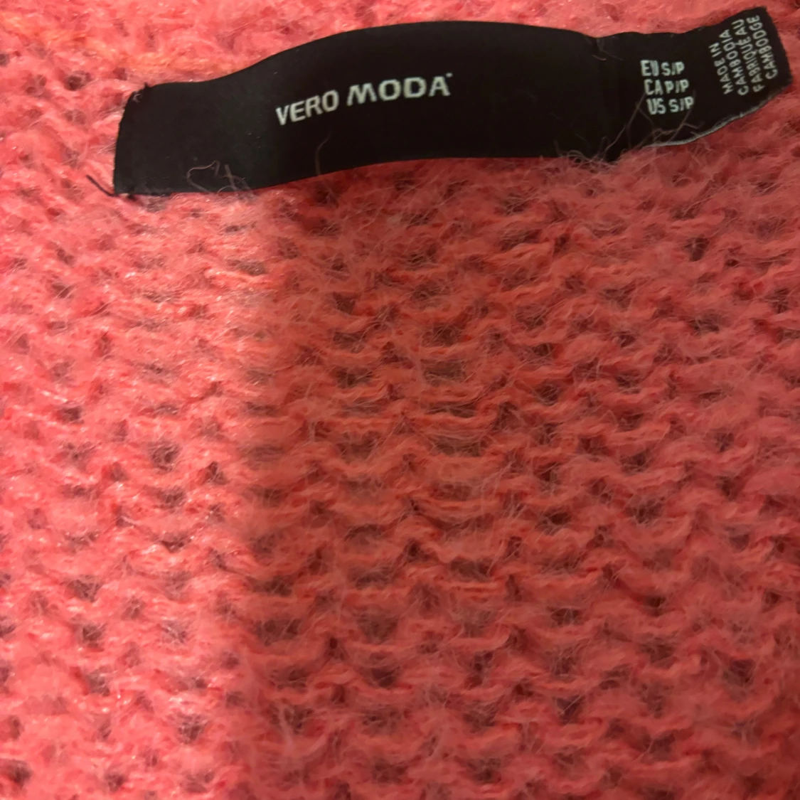 Rosa stickad tröja från Vero Moda - 2