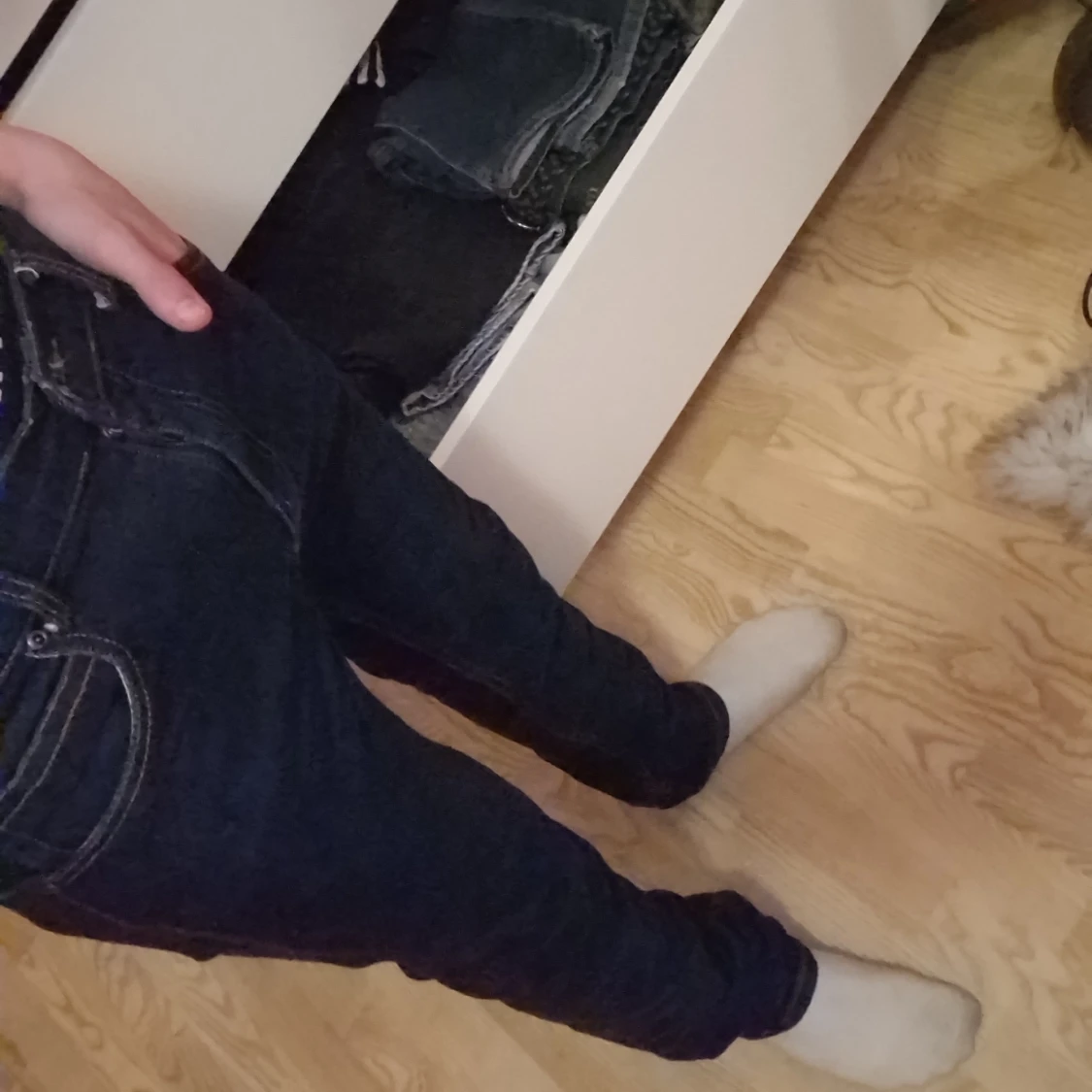 Mörkblå jeans från Fuzzy - 3