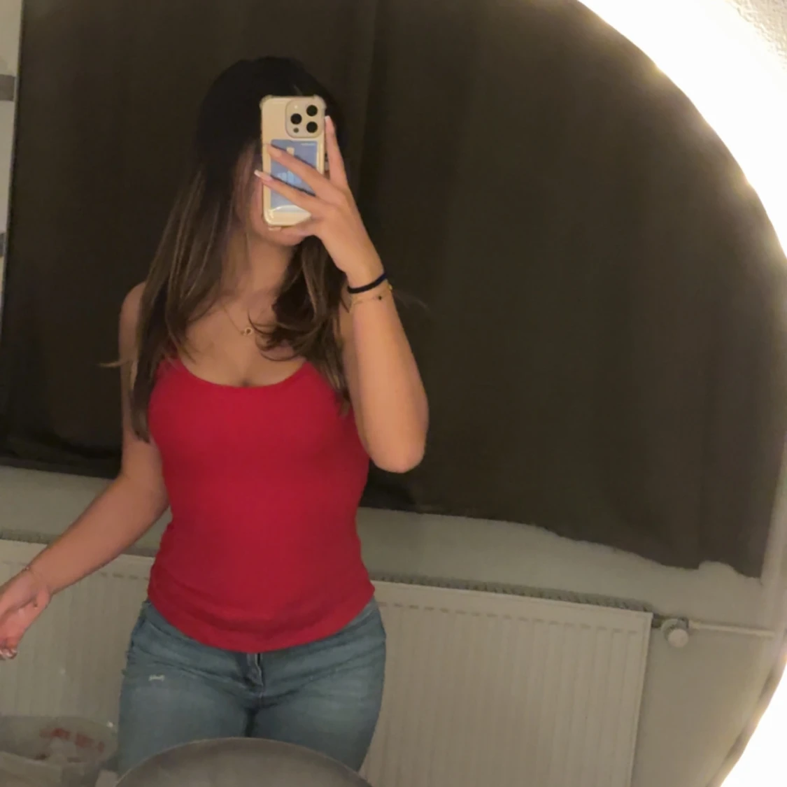 Rött linne från Shein