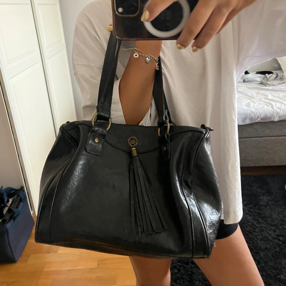 Svart handväska