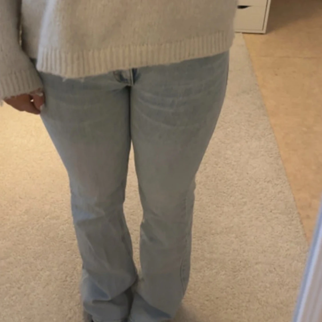 Ljusblåa jeans från Pull&Bear