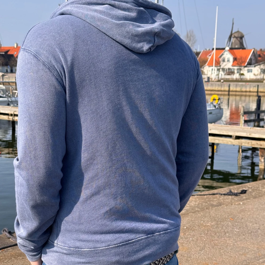 Blå hoodie från Ralph Lauren - 1
