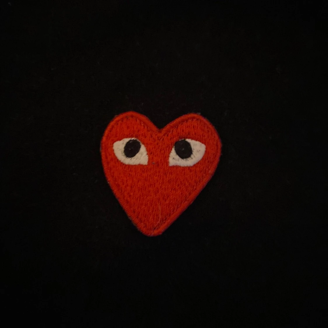 Svart zip hoodie från Comme des Garçons Play - 92