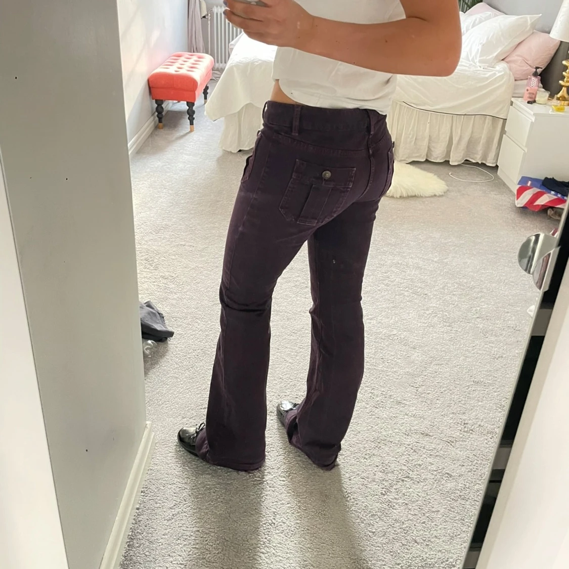 Vintage bootcut jeans - 1