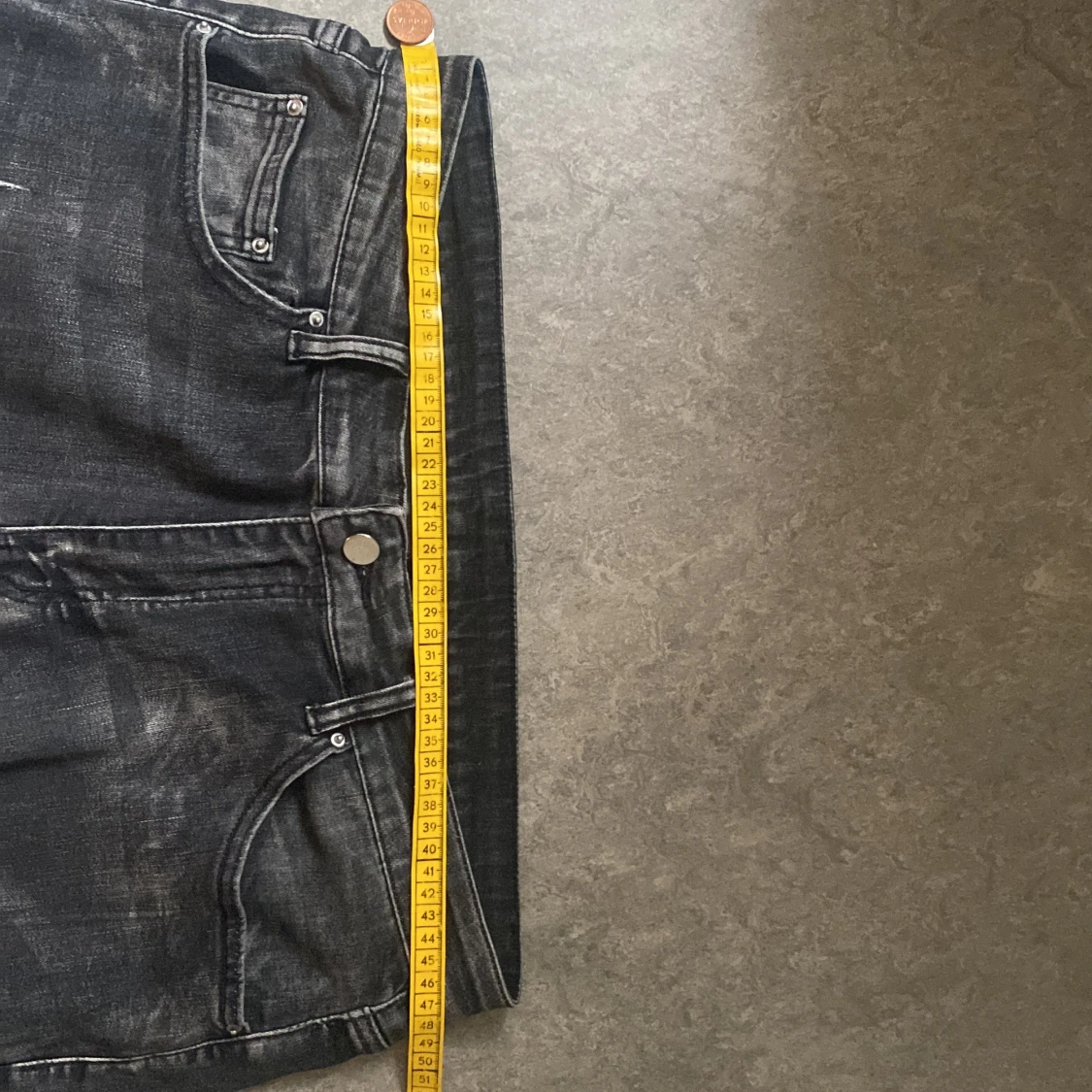 Svarta skinny jeans med slitningar - 3