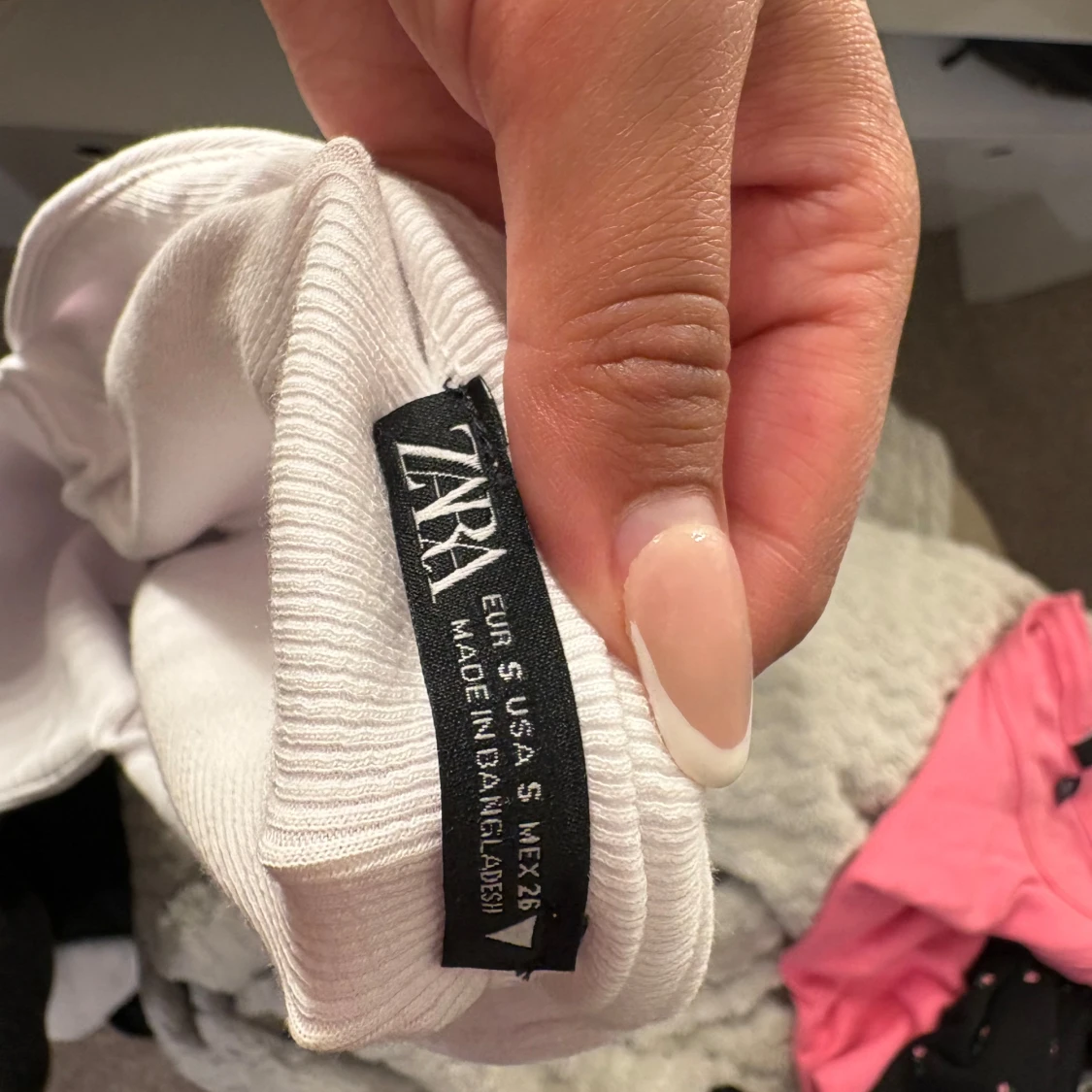 Vit långärmad topp från Zara - 2