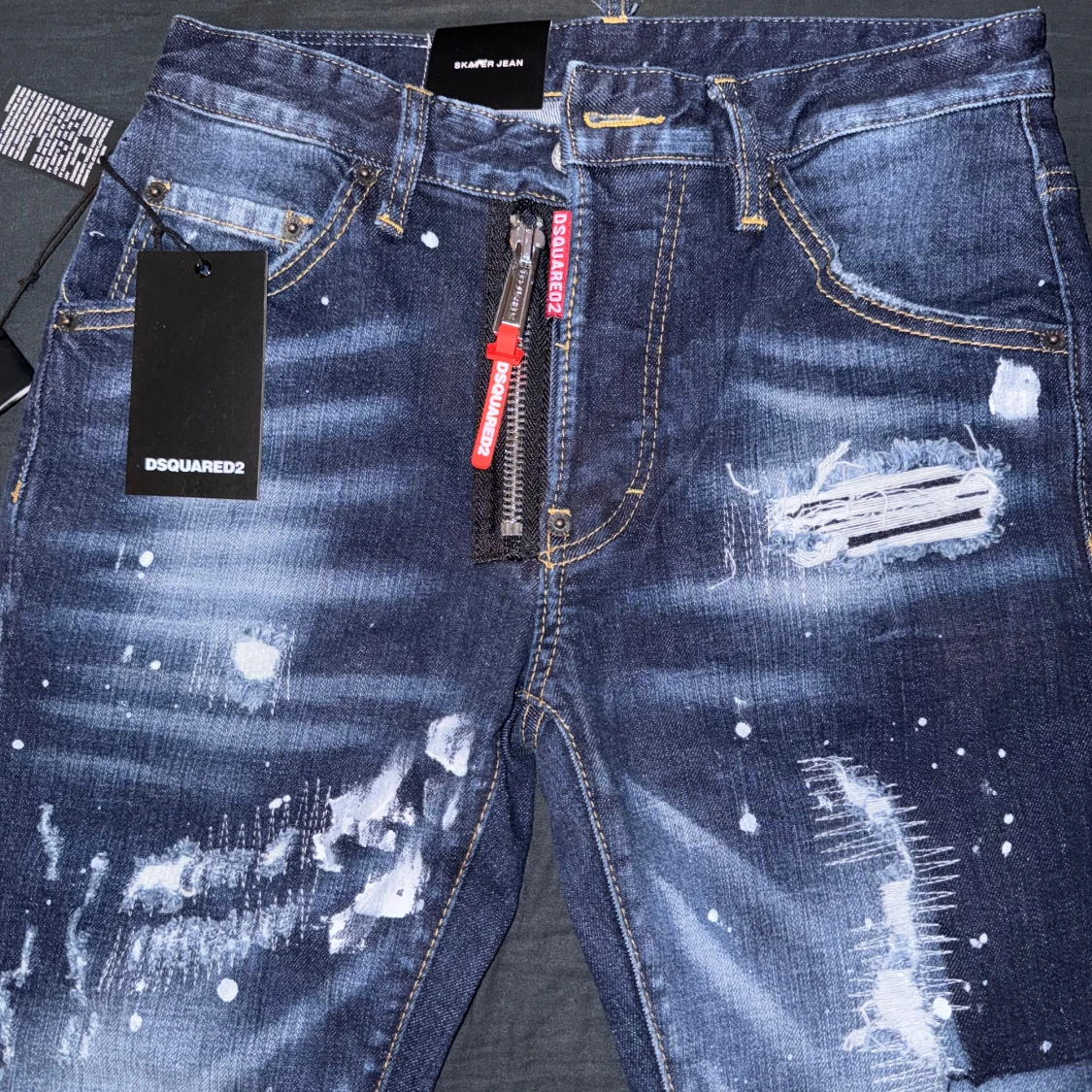 Dsquared2 Skater Jeans med slitningar