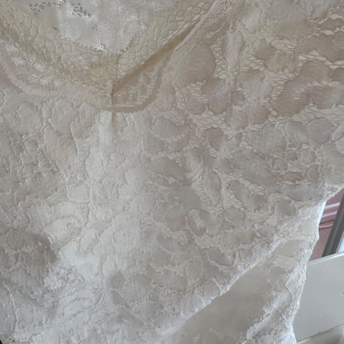 Vit spetsblus från Bershka - 2