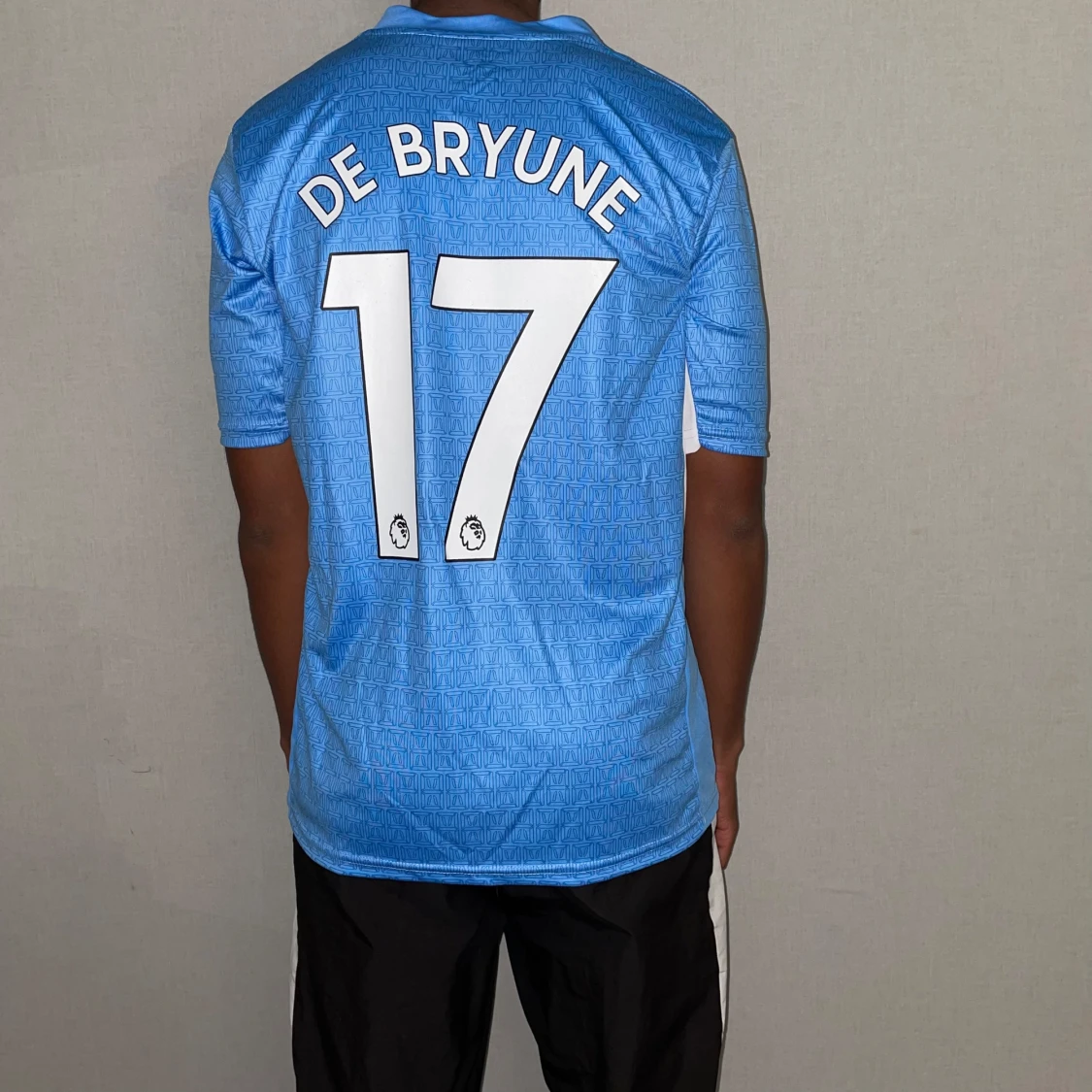 Manchester city matchtröja storlek M de bryune 17 - 1