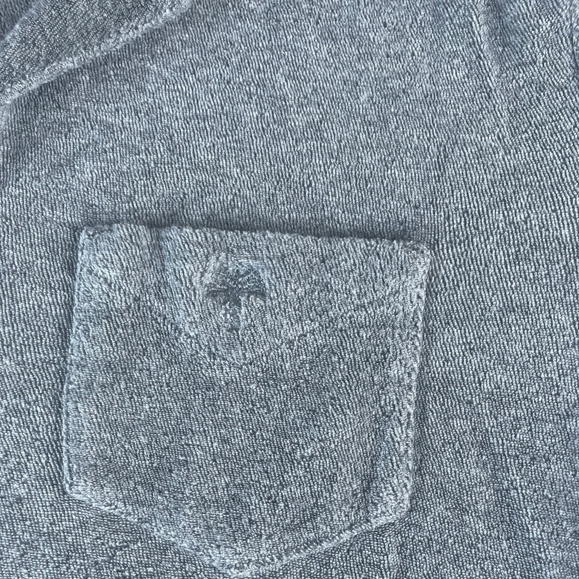 Grå frotté piké från OAS - 3