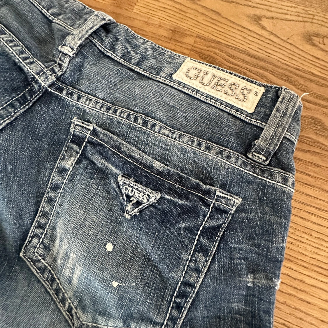 Lågmidjade coola bootcut jeans - 3