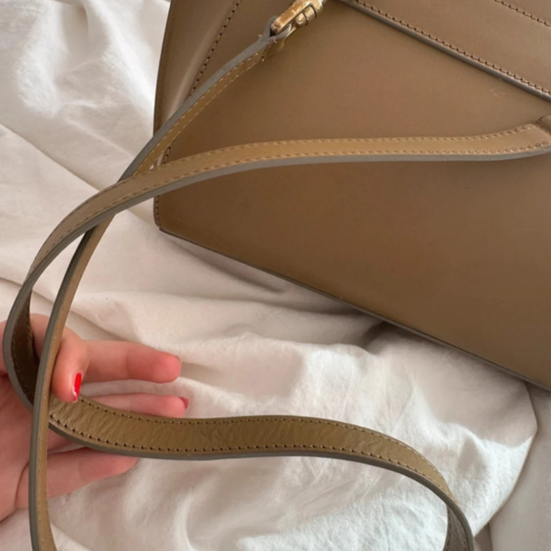 Beige axelväska från ATP Atelier - 2