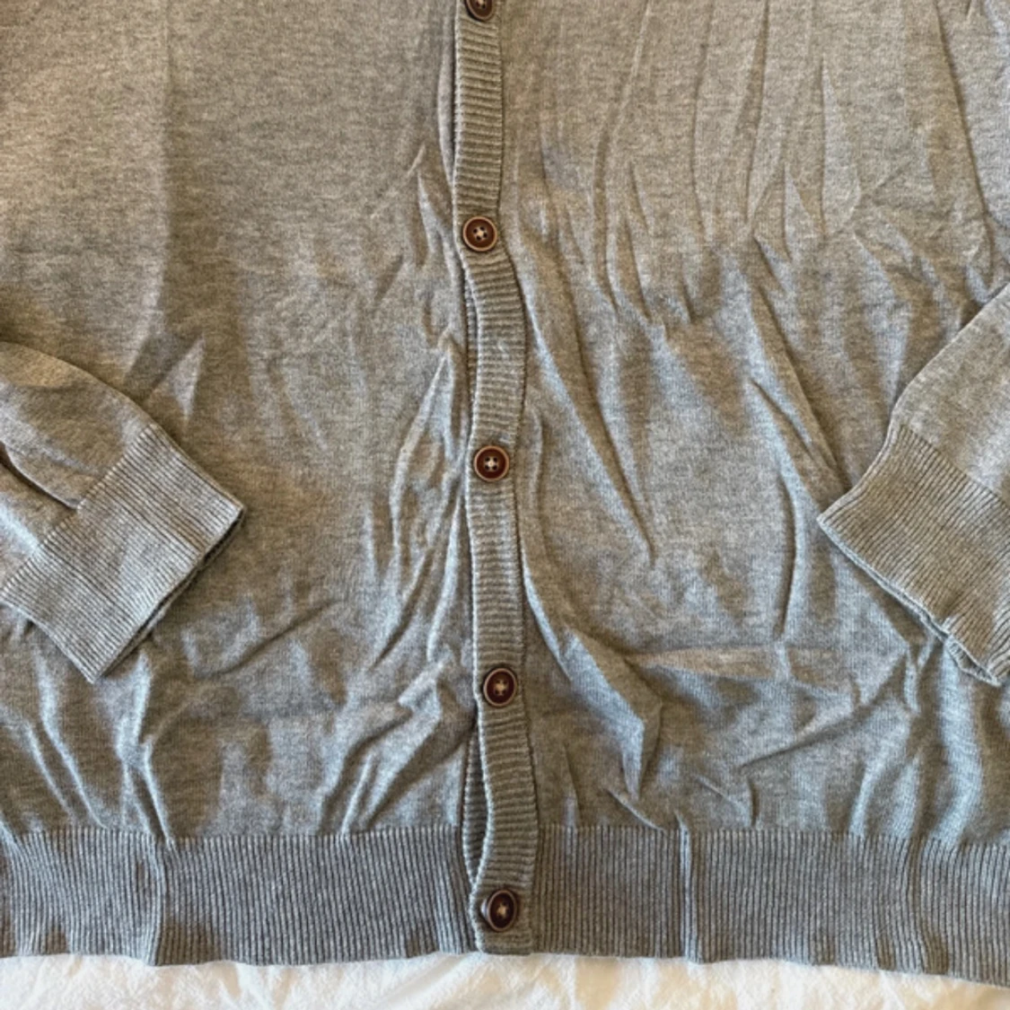 Grå kofta från Esprit med knappar - 1