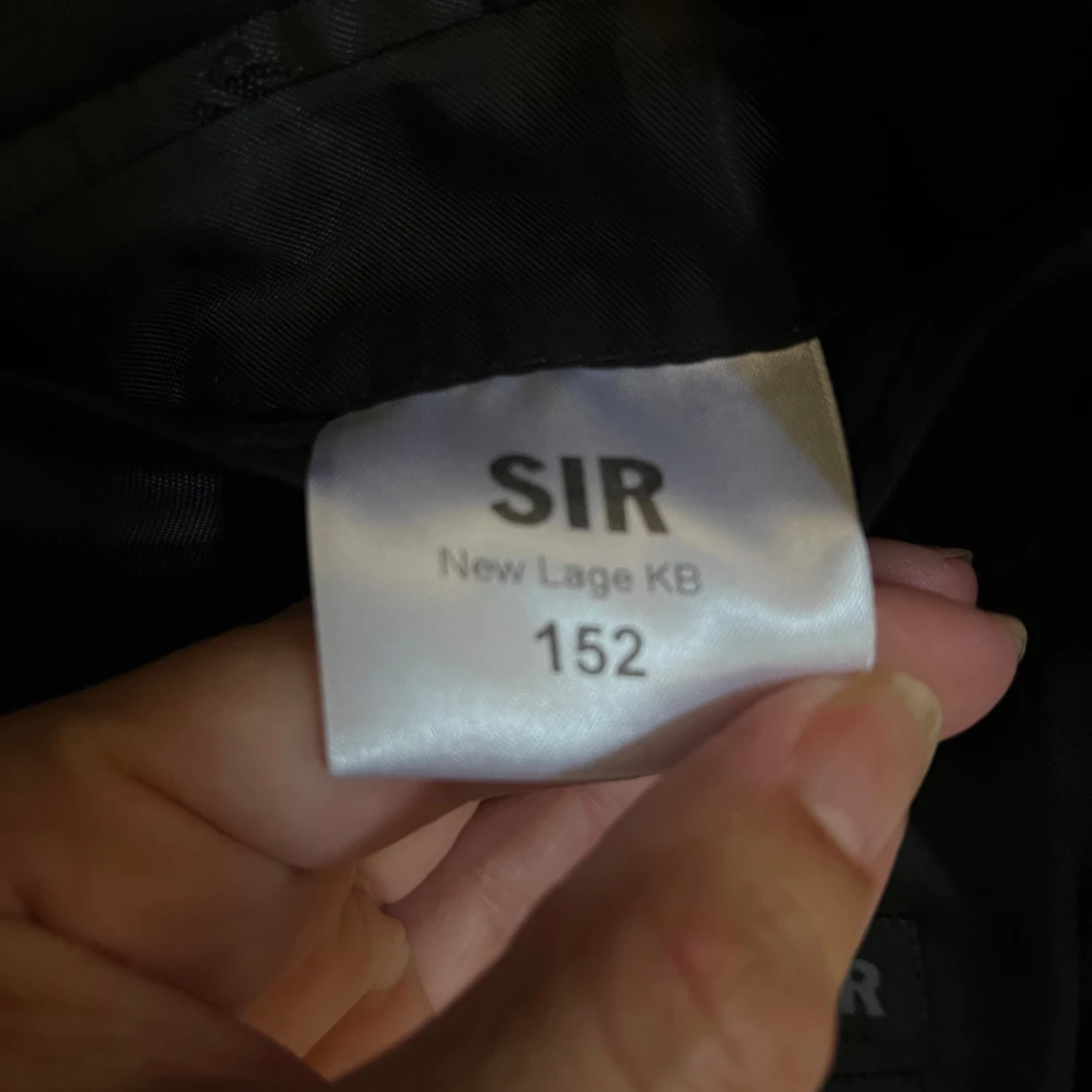Svartgrå rutig kostym från SIR Regular Fit - 3