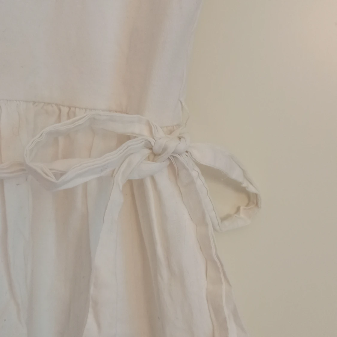 Vit mini bomullsklänning Vila - 2